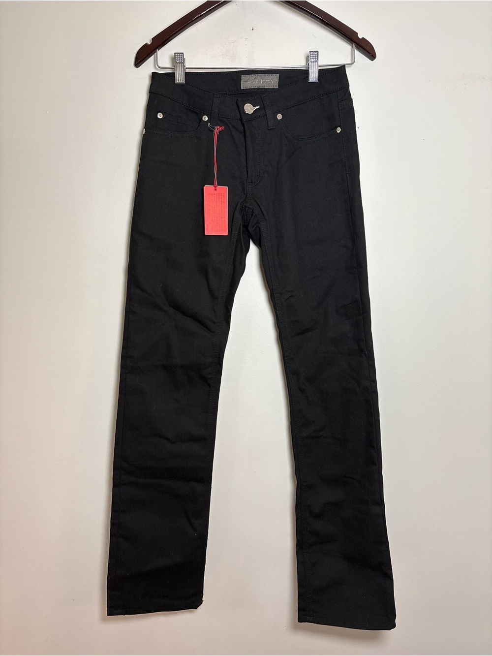 Acne Jeans Hep Black Stretch Skinny Straight Jeans NWT Women’s 28/32 Acne Studio